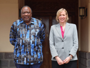 Uhuru Hosts U.S. Diplomat Susan Burns At Ichaweri Amid Increased Political Engagements