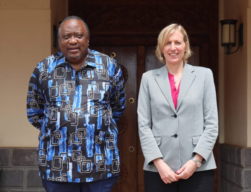 Uhuru Hosts U.S. Diplomat Susan Burns At Ichaweri Amid Increased Political Engagements