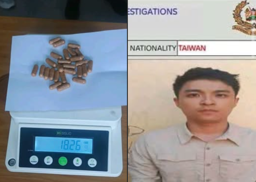 Taiwanese Tourist Arrested At Isibania Border With Heroin