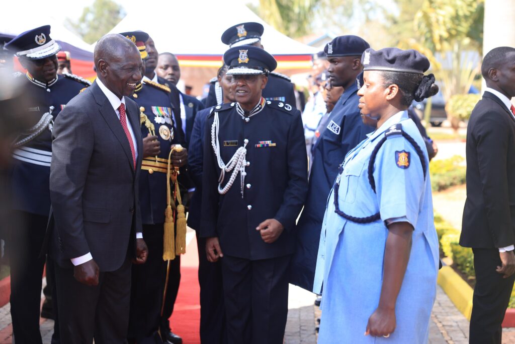 Ruto Launches New Police Uniforms for General Duty Officers