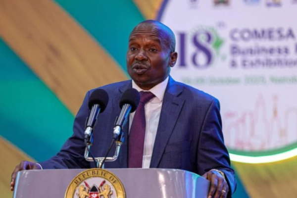 DP Position Is Not Vacant, Fully Occupied - Kindiki Says