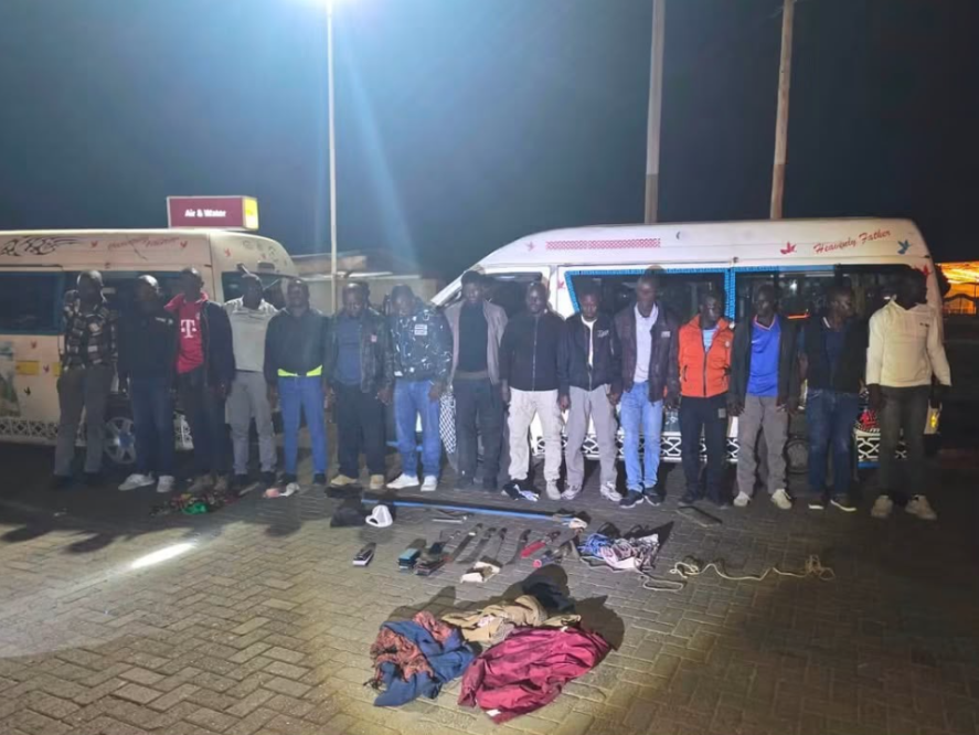 15 Suspected Gang Members Arrested With Crude Weapons In Kisumu As Tension Rises In Homa Bay Ahead Of Linda Mwananchi Rally