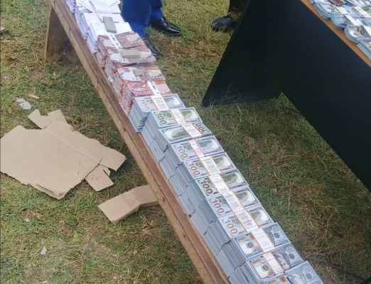 Suspected Fake US259 Million Dollar Notes Recovered From Safe Boxes In Kesses, Eldoret