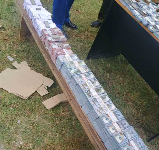 Suspected Fake US259 Million Dollar Notes Recovered From Safe Boxes In Kesses, Eldoret