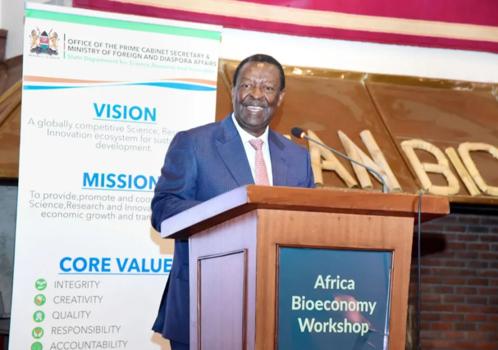 Kenya Positioning Itself As A Leader In Bioeconomy Innovation In Africa, Says Mudavadi