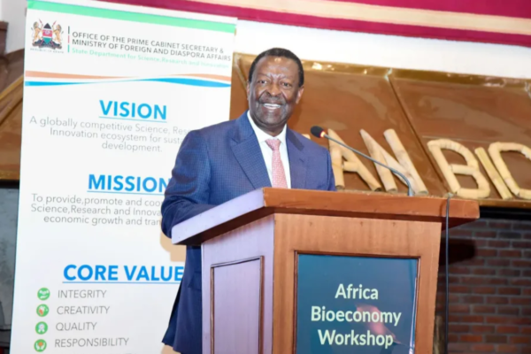 Kenya Positioning Itself As A Leader In Bioeconomy Innovation In Africa, Says Mudavadi