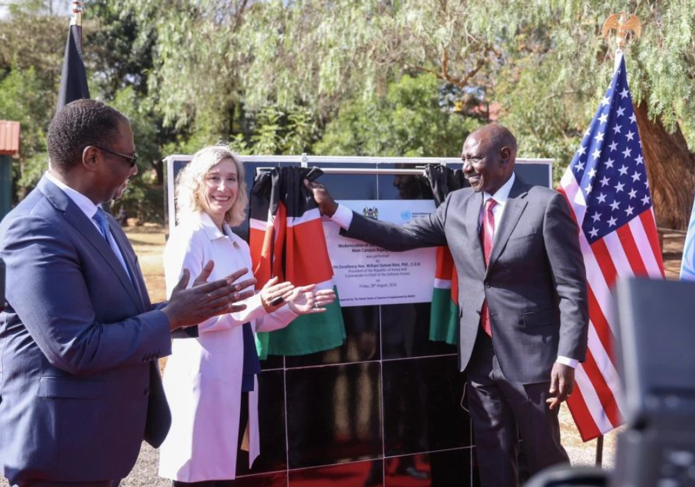 US Government Unveils Sh930 Million Ground To Modernise Kenya Police