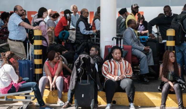 Hundreds Spend Nights On Seats Over Ongoing Aviation Workers’ Strike