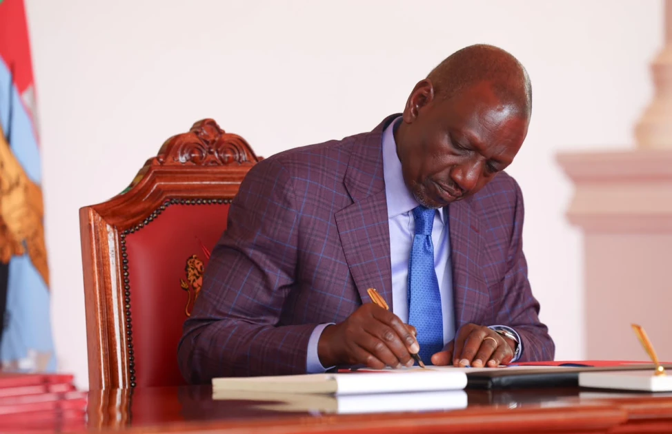 President Ruto Assents to Four Bills as New Laws Take Effect