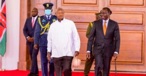 Ruto, Museveni