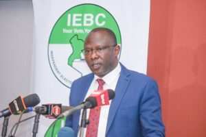 IEBC Chairman Erastus Ethekon