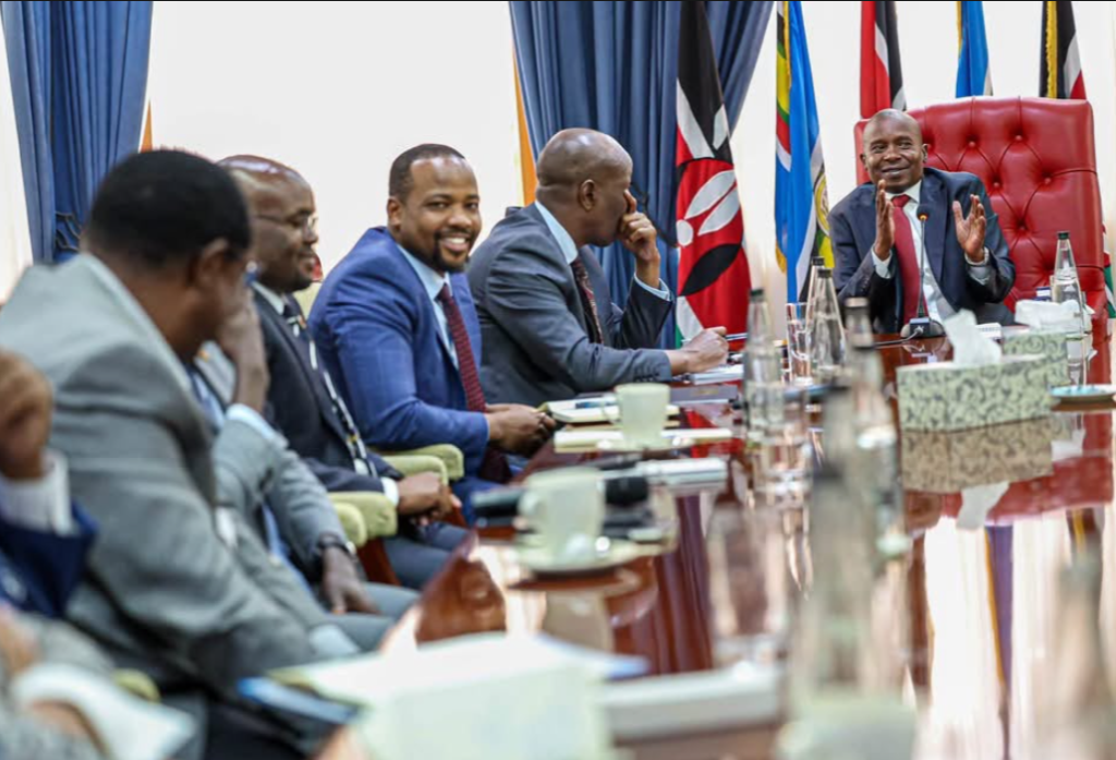 Kindiki Chairs Inter-Ministerial And Inter Agency Meeting For Ground Breaking Sh2.2 Trillion Lamu Oil Refinery.