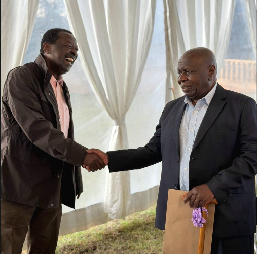 Mudavadi Celebrates Driver Gideon Kisangi After 40 Years Of Service
