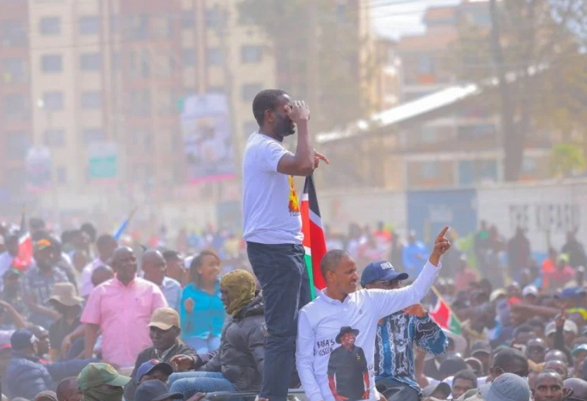 Police Commends Kenyans For Peaceful Linda Mwananchi Jacaranda Political Pally