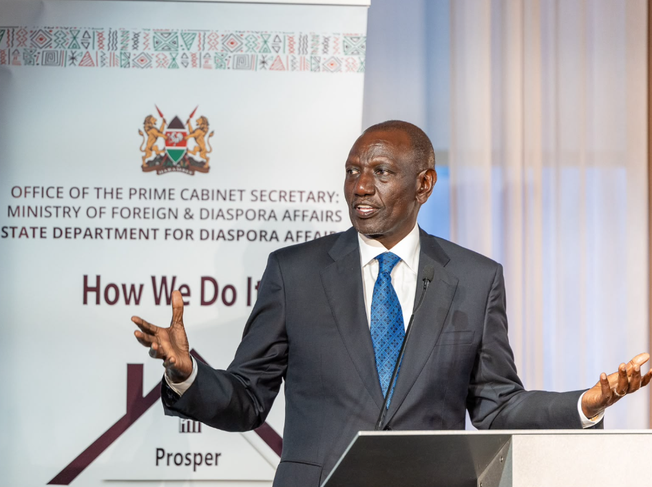 Ruto Meets Kenyans Living In New York, Witnesses Signing Of Equity Group Holdings Deal