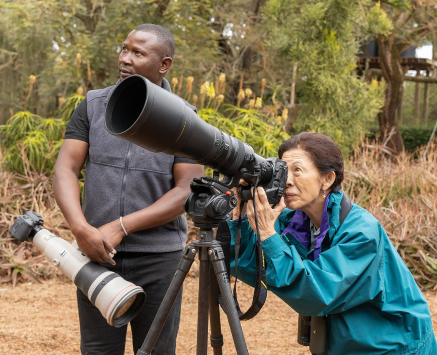 Japanese Royalty Sights Rare Migratory Birds At Kakuzi