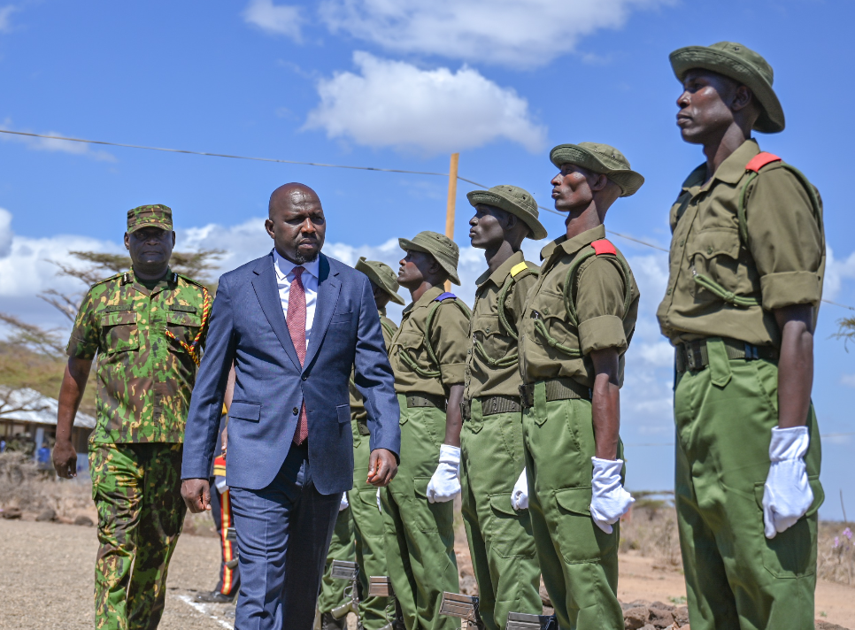 Boost As Murkomen Graduates 705  New Police Reservists, Warns Against Misuse Of Firearms