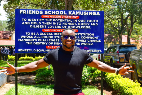 Ferdinand Omanyala Launches Sprints Club At His Alma Mater