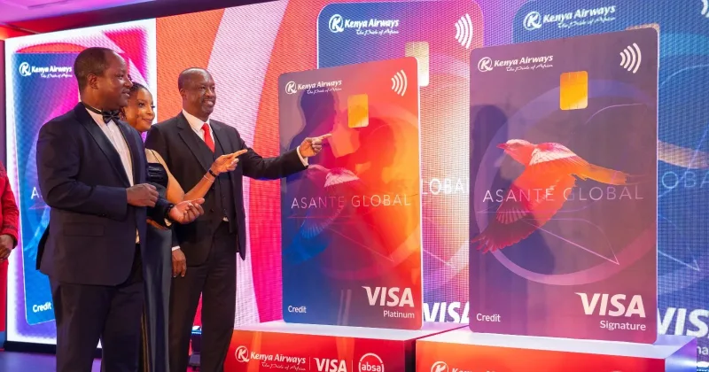 Kenya Airways, Absa and Visa Unveil Premium Co-Branded Travel Card