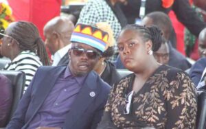 Winnie Odinga and Raila Odinga Junior
