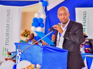 Tourism Fund Board of Trustees Chairperson Samson Some