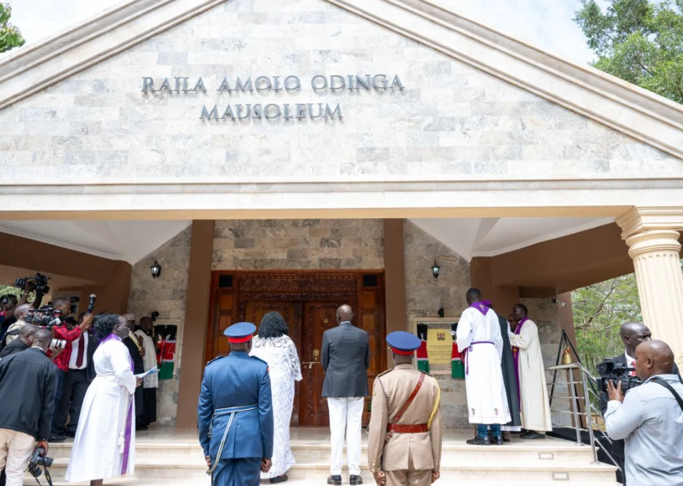 Oburu Thanks Ruto As Raila Mausoleum Set For October 15 Opening