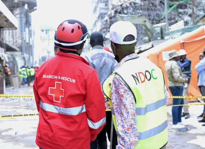 One Rescued From Collapsed Eastleigh Building, Rushed To Hospital