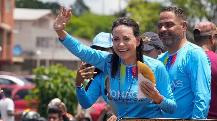 Venezuelan opposition leader María Machado returns after months in exile